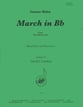 MARCH IN F BRASS CHOIR AND PERCUSSION cover